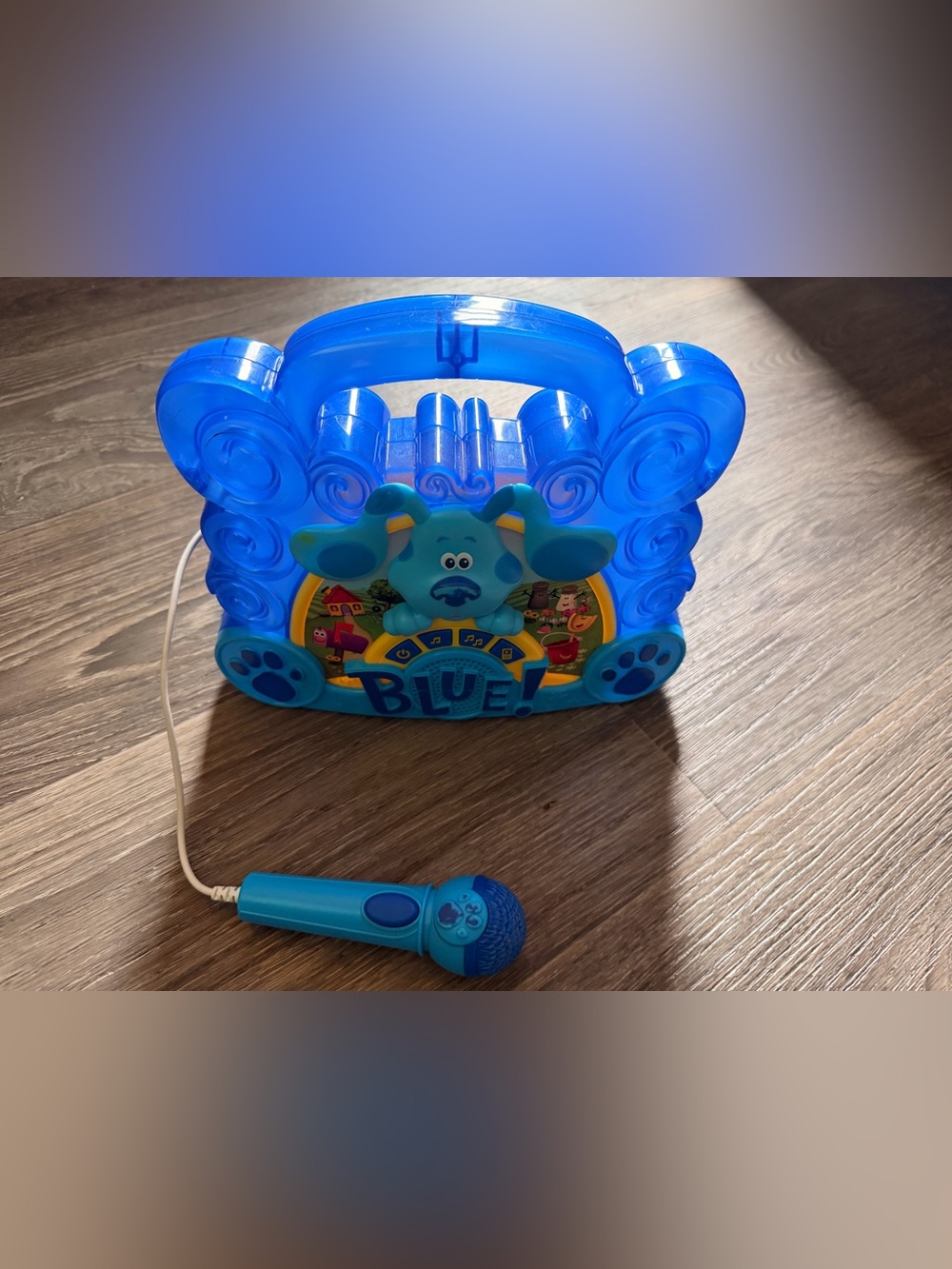 Blue's Clues & You! Kids Blue Singing Toy with Microphone